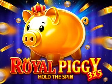3x5 Royal Piggy: Hold The Spin